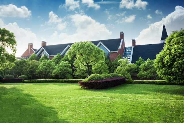 Landscape garden design in Oldham